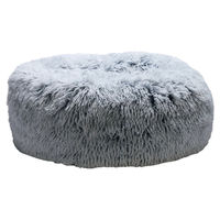 Produktbild von Beeztees Orthopädisches Hundebett Siba mit Memory Foam Grau 50 x 50 x 20 cm