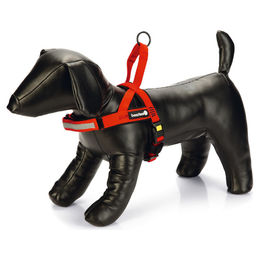 Beeztees Parinca Premium Comfort Hundegeschirr aus Nylon in Rot – Bild 1 von 2