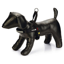 Beeztees Parinca Premium Comfort Hundegeschirr aus Nylon und Neopren in Schwarz – Bild 1 von 1