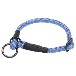 Produktbild von Beeztees Parinca Premium Hundehalsband aus Nylon in Blau 40 cm - 40 cm