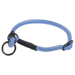 Produktbild von Beeztees Parinca Premium Hundehalsband aus Nylon in Blau 45 cm - 45 cm