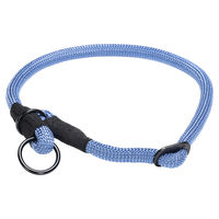 Produktbild von Beeztees Parinca Premium Hundehalsband aus Nylon in Blau 60 cm - 60 cm
