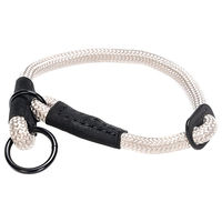Produktbild von Beeztees Parinca Premium Hundehalsband aus Nylon in Grau 40 cm - 40 cm