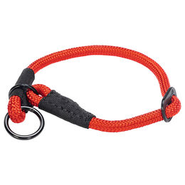 Produktbild von Beeztees Parinca Premium Hundehalsband aus Nylon in Rot 40 cm - 40 cm