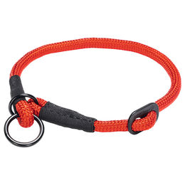 Produktbild von Beeztees Parinca Premium Hundehalsband aus Nylon in Rot 45 cm - 45 cm