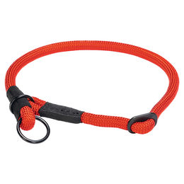 Produktbild von Beeztees Parinca Premium Hundehalsband aus Nylon in Rot 60 cm - 60 cm