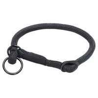 Produktbild von Beeztees Parinca Premium Hundehalsband aus Nylon in Schwarz 50 x 1,2 cm - 50 cm