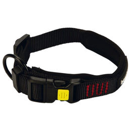 Beeztees Parinca Premium Hundehalsband aus Nylon schwarz wasserdicht – Bild 1 von 4