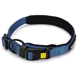 Beeztees Parinca Premium Hundehalsband aus Nylon wasserdicht blau – Bild 1 von 2