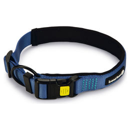 Beeztees Parinca Premium Hundehalsband aus wasserfestem Nylon in Blau – Bild 1 von 2