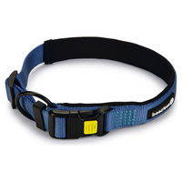 Produktbild von Beeztees Parinca Premium Hundehalsband aus wasserfestem Nylon in Blau