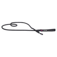 Produktbild von Beeztees Parinca Premium Hundeleine aus Nylon rund schwarz 180 cm x 12 mm wasserabweisend - 180 cm
