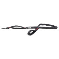 Produktbild von Beeztees Parinca Premium Hundeleine elastisch aus Nylon Schwarz 120 cm 25 mm