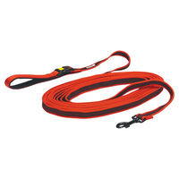 Produktbild von Beeztees Parinca Premium Schleppleine aus Nylon in Rot, 10 m, wasserabweisend - 10 m