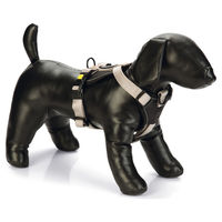Produktbild von Beeztees Parinca Premium Y-Geschirr für Hunde aus Nylon in Grau