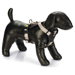Beeztees Parinca Premium Y-Geschirr für Hunde aus Nylon in Hellgrau – Bild 1 von 2