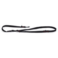 Produktbild von Beeztees Parinca Schleppleine für Hunde aus Nylon in Schwarz 200 x 2 cm wasserabweisend und verstellbar