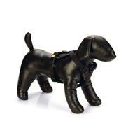 Produktbild von Beeztees Parinca Y-Geschirr für Hunde aus Nylon in Schwarz 45-57 cm