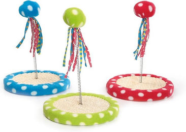 Produktbild von Beeztees Petti Wobbler Katzenspielzeug aus Plüsch und Sisal bunt