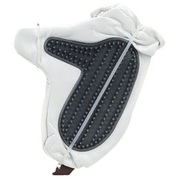 Beeztees Pflegehandschuh für Katzen aus Nylon in Grau zur Fellpflege und Massage 25x18cm – Bild 1 von 2