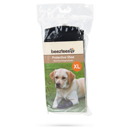 Beeztees Pfotenschuhe aus Nylon Schwarz Größe XL 2er Pack - 2 Stk. – Bild 1 von 3