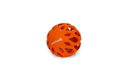 Beeztees Play Ball Koko Hundespielzeug aus Gummi orange 8 cm – Bild 1 von 2