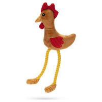 Produktbild von Beeztees Plüschspielzeug Huhn Kippi Hundespielzeug braun