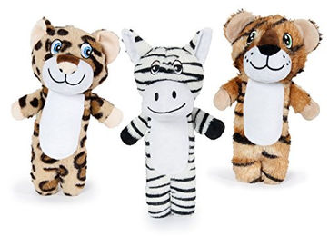 Beeztees Plüschspielzeug Jipsy Safari braun – Bild 1 von 3