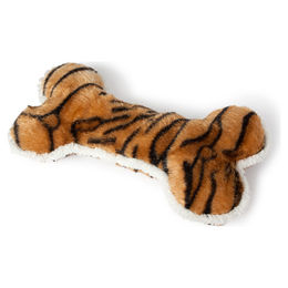 Beeztees Plüschspielzeug Safari Knochen Jarco für Hunde braun bunt – Bild 1 von 5