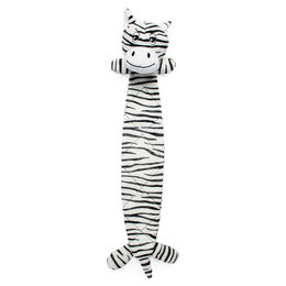 Produktbild von Beeztees Plüschspielzeug Safari Zebra schwarz/weiß - 53 cm