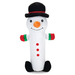 Beeztees Plüschspielzeug Schneemann für Hunde Weiß 31 x 9 x 11 cm - 1 Stk. – Bild 1 von 2