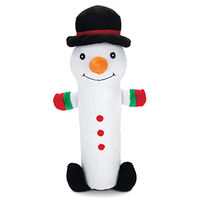 Produktbild von Beeztees Plüschspielzeug Schneemann für Hunde Weiß 31 x 9 x 11 cm - 1 Stk.