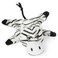 Produktbild von Beeztees Plüschspielzeug Zino für Hunde Schwarz/Weiß 18cm