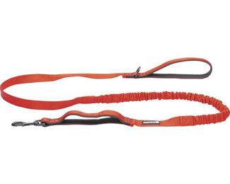 Beeztees Premium Elastic Hundeleine aus Nylon in Rot 180 x 2,5 cm – Bild 1 von 5