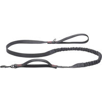 Produktbild von Beeztees Premium Elastic Hundeleine aus Nylon Schwarz 180 x 2,5 cm