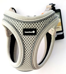 Beeztees Premium Parinca Step-In Hundegeschirr aus Neopren Grau XS 30-35 cm – Bild 1 von 5