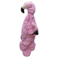 Produktbild von Beeztees Puppy Flatino Flamingo Plüschspielzeug für Welpen Rosa 43 x 24 x 4 cm