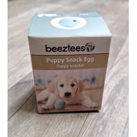 Produktbild von Beeztees Puppy Snack Ei Hundespielzeug aus Gummi zum Befüllen 8 x 8 x 10 cm - 1 Stk.