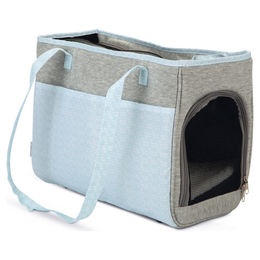Beeztees Puppy Tragetasche Minda Transportbox für Welpen Blau Mini 40x22x28 cm – Bild 1 von 3