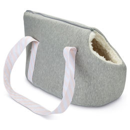 Beeztees Puppy Tragetasche Wolly Mini Transportbox für Welpen Grau – Bild 1 von 8