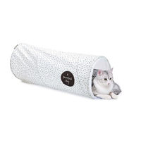 Produktbild von Beeztees Purfect Katzentunnel Weiß 64x25x25 cm
