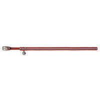 Produktbild von Beeztees Reflektierendes Katzenhalsband aus Nylon in Rot mit verstellbarer Länge von 24,5-29,5 cm
