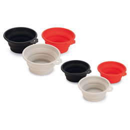 Produktbild von Beeztees Reisenapf aus Silikon Schwarz 250 ml - 250 ml