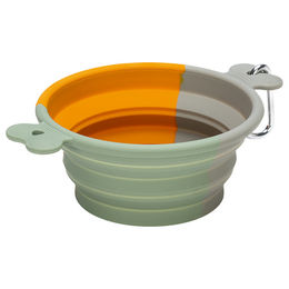 Beeztees Reisenapf Rua Faltbarer Silikon Napf Orange - 750 ml – Bild 1 von 6