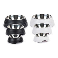 Produktbild von Beeztees Rimpu Hundenapf aus Melamin Schwarz - 160 ml