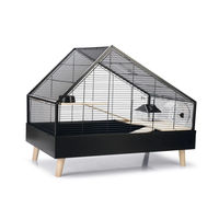 Produktbild von Beeztees Roden Cage Ayaz Hundekäfig Schwarz 78x48x61cm