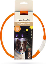 Beeztees Safety Gear Glow USB Halsband Orange 65x2,5 cm – Bild 1 von 3