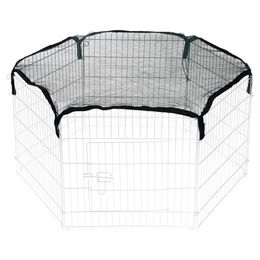 Beeztees Schutznetz für Kaninchen Freigehege aus Nylon grün 110cm – Bild 1 von 5