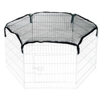 Produktbild von Beeztees Schutznetz für Kaninchen Freigehege aus Nylon grün 110cm