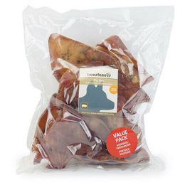 Beeztees Schweineohren Monoprotein Naturkauartikel für Hunde 250g – Bild 1 von 5